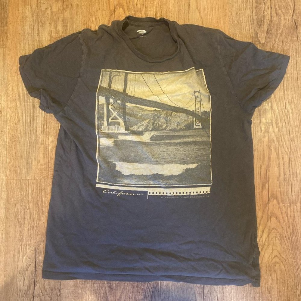 Gray Vintage T Shirt No
